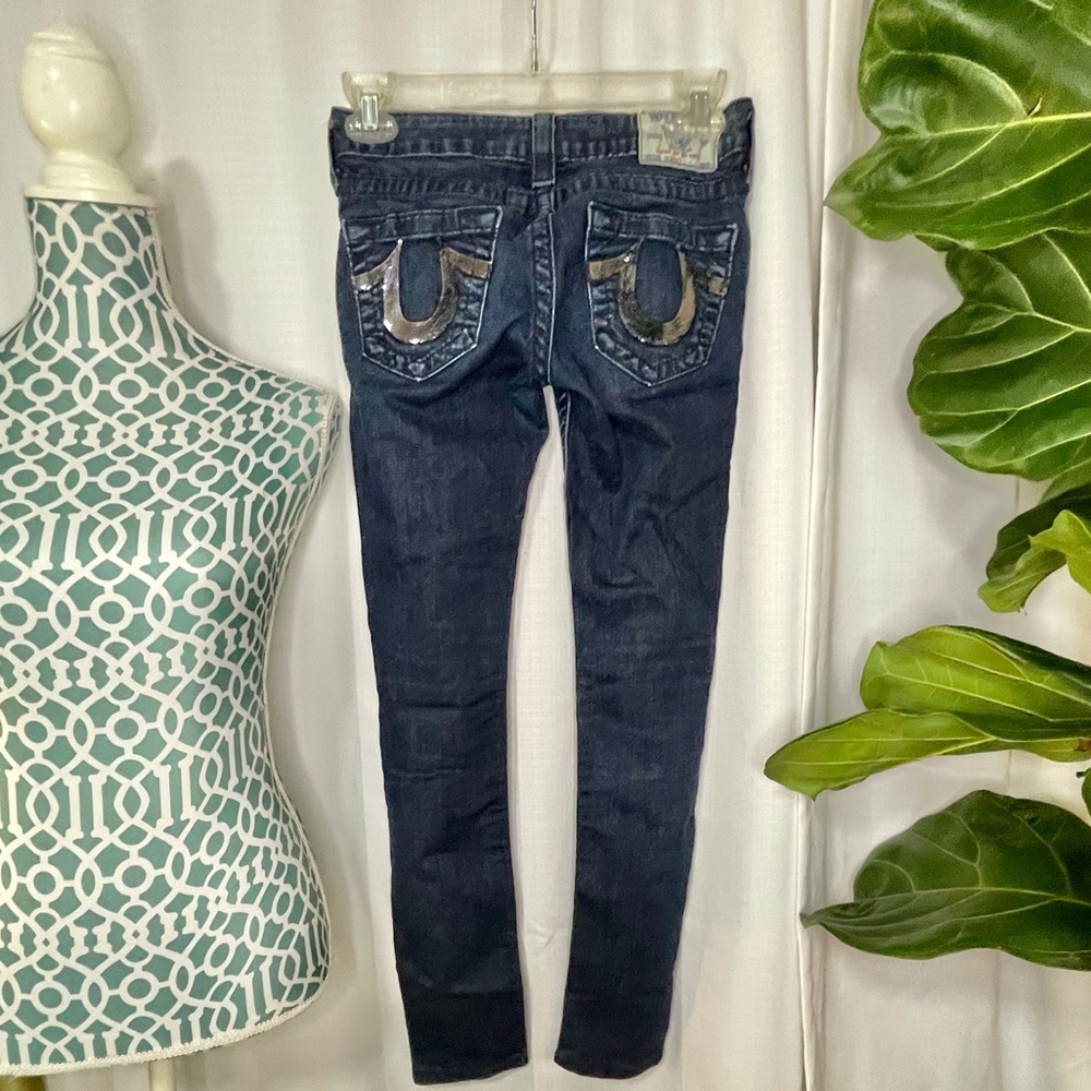True Religion Sequin Skinny Jeans